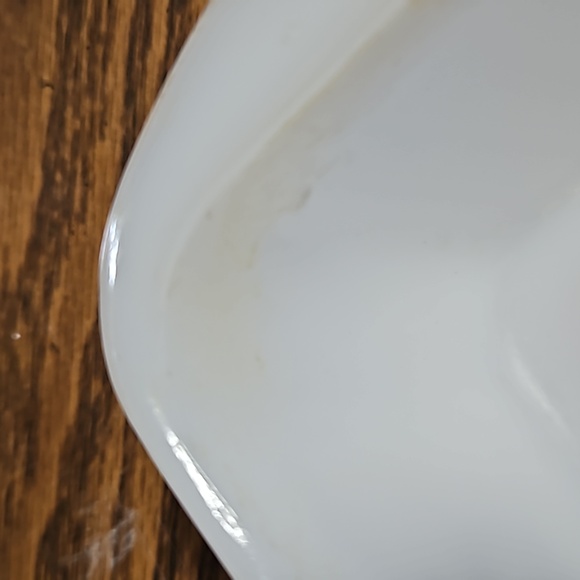 GLASBAKE Brown Flower Power Pennsylvania Dutch Loaf Pan-j522-EC - Picture 6 of 11